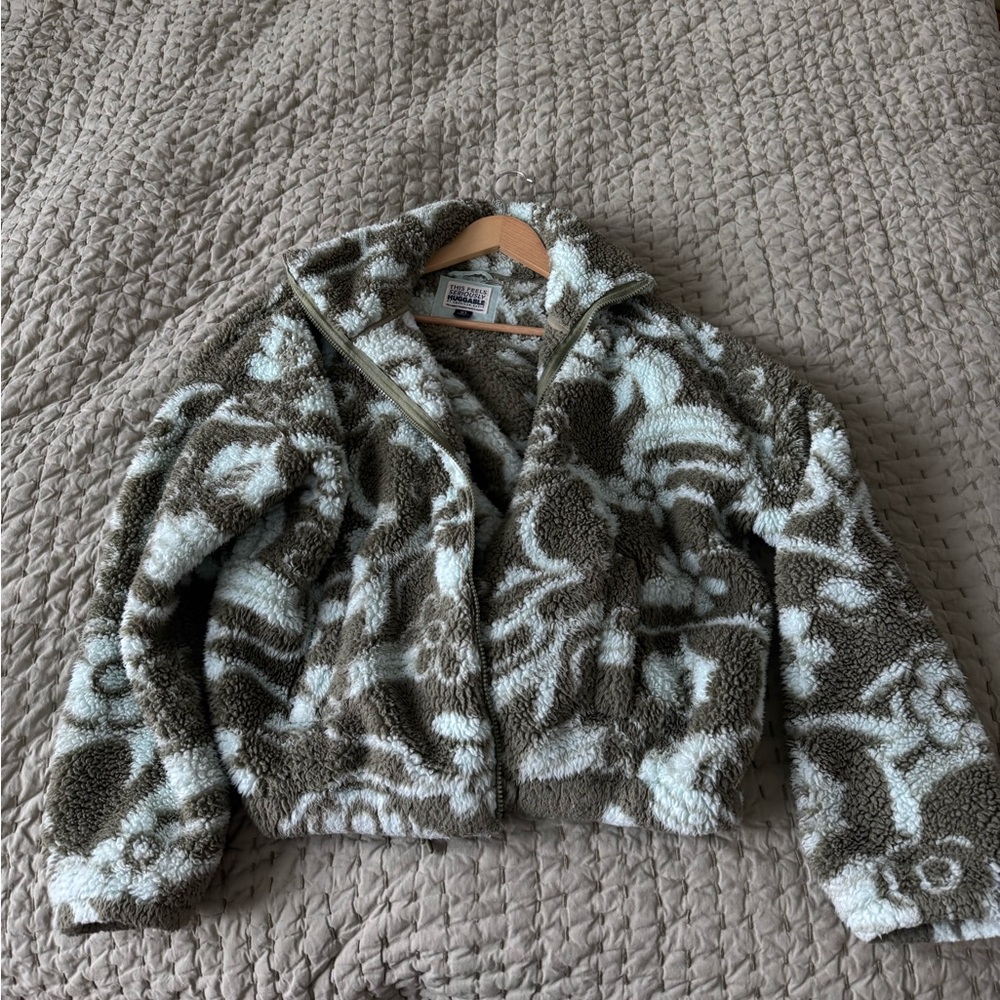Floral Fleece Jacket